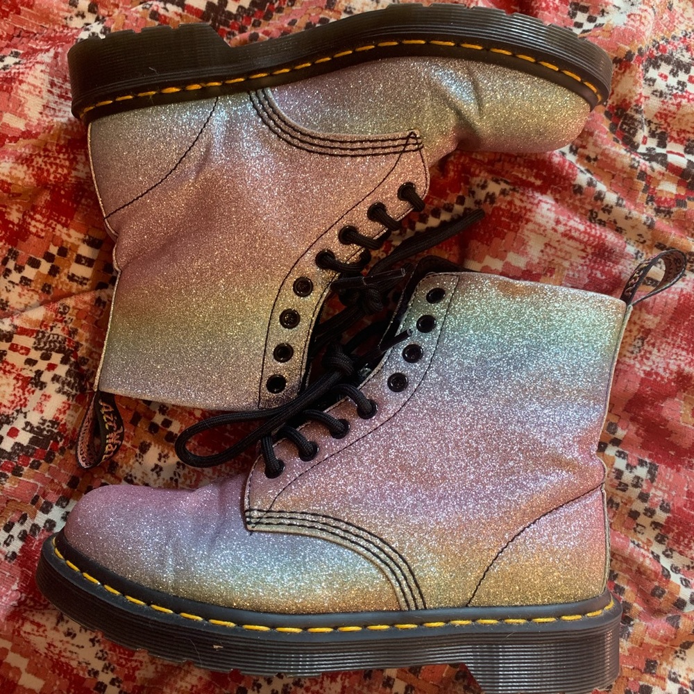 Glitter Pascal Dr. Martens Boot